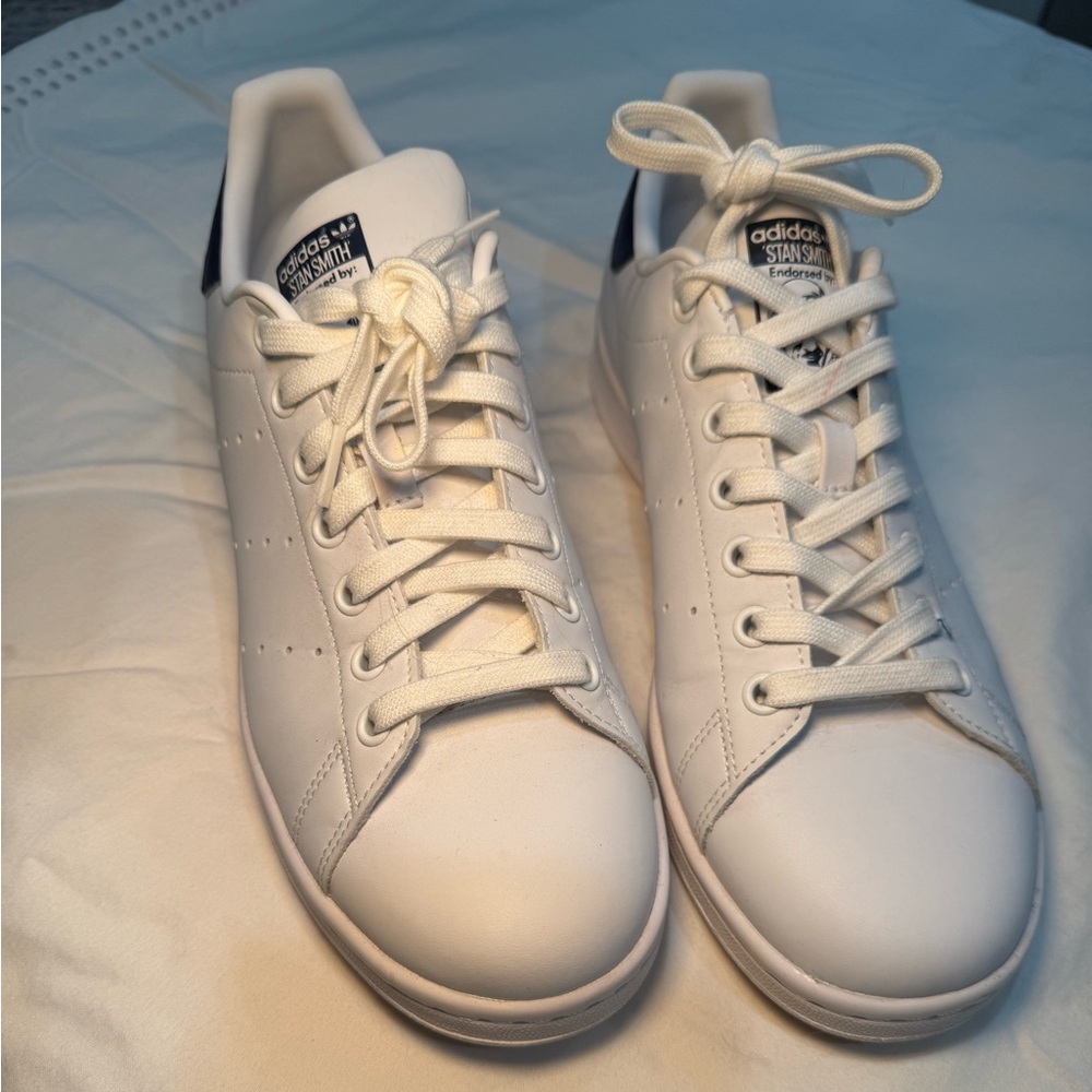 Adidas Stan Smith White Leather Shoes